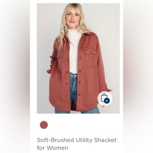 Old Navy Woman’s Shacket XXL Tall Copper Color